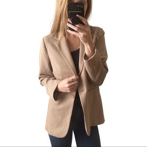 Forever 21 blazer light brown